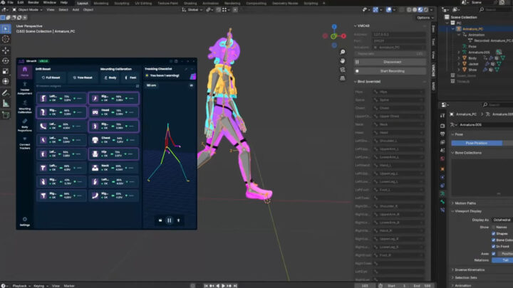 Motion Capture with Blender