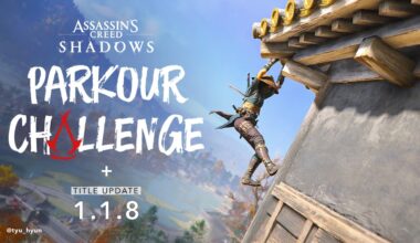 AC Shadows Parkour Challenge and T.U. 1.1.8 – Get ready for Manual Jumps! - Ubisoft