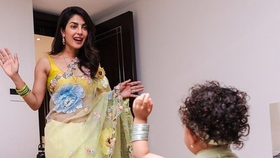 Priyanka Chopra revealed that Malti Marie, seeing her mother covered in fake blood, was initially worried but then joined in the fun, surprising Priyanka with her playful reaction.