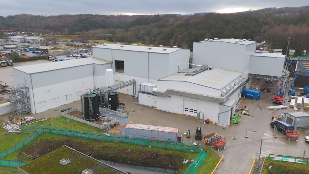 Prudhoe Facility, Essity, recycled paper