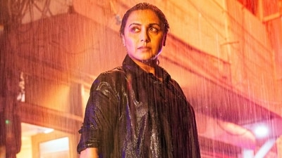 Rani Mukerji in a still from Mardaani 3.
