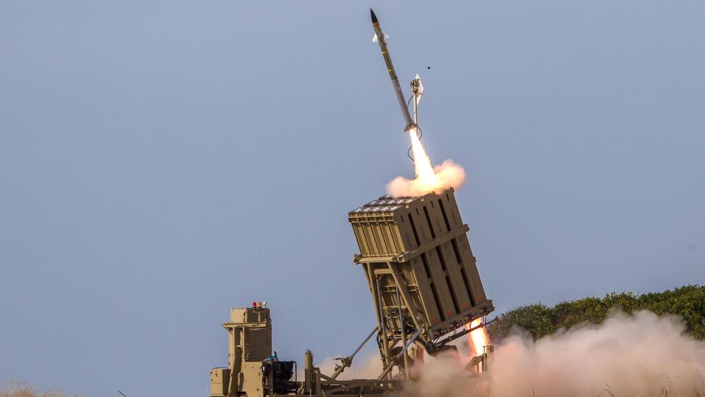 כיפת ברזל ברגעי יירוטי הכטב"מים