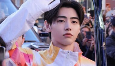 ENHYPEN’s Sunghoon Fulfills Olympic Dream as Torchbearer - 조선일보