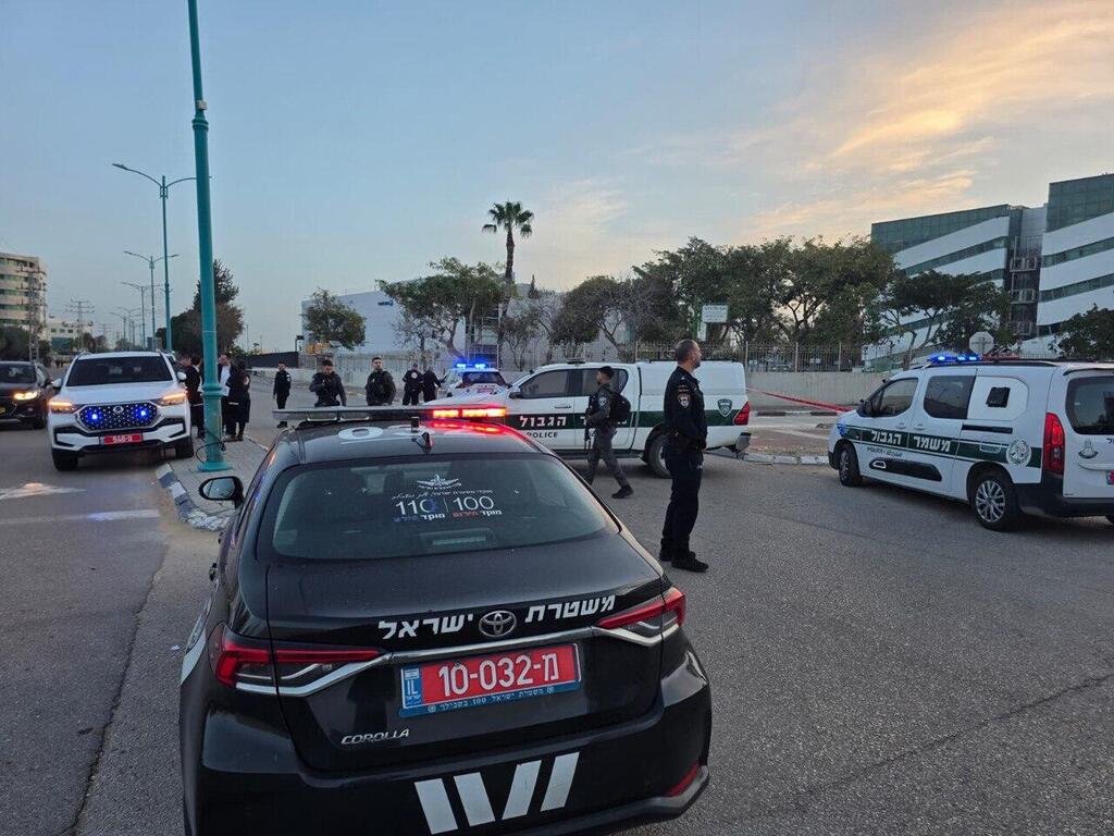 Photo: Israel Police הזירה בלוד בה נרצח חוסין אבו רקיק