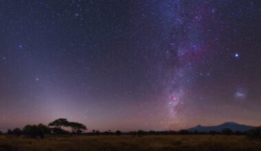 A strange triangle of light appears in late winter skies. Here’s what causes it.