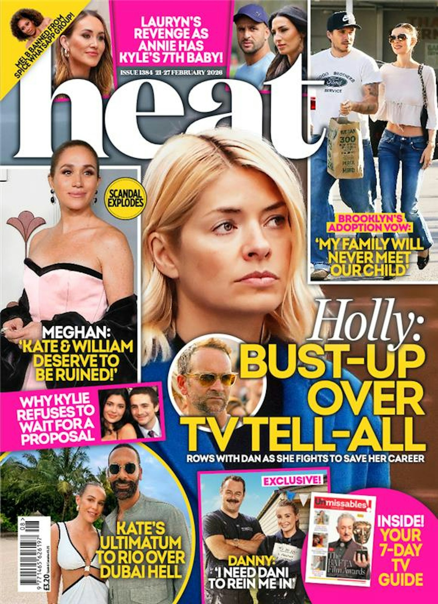 heat magazine cover