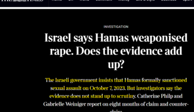 Zero accountability: on the Times’ miscoverage of Israel