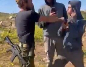 Israeli Colonizers Escalate Attacks Near Hebron |