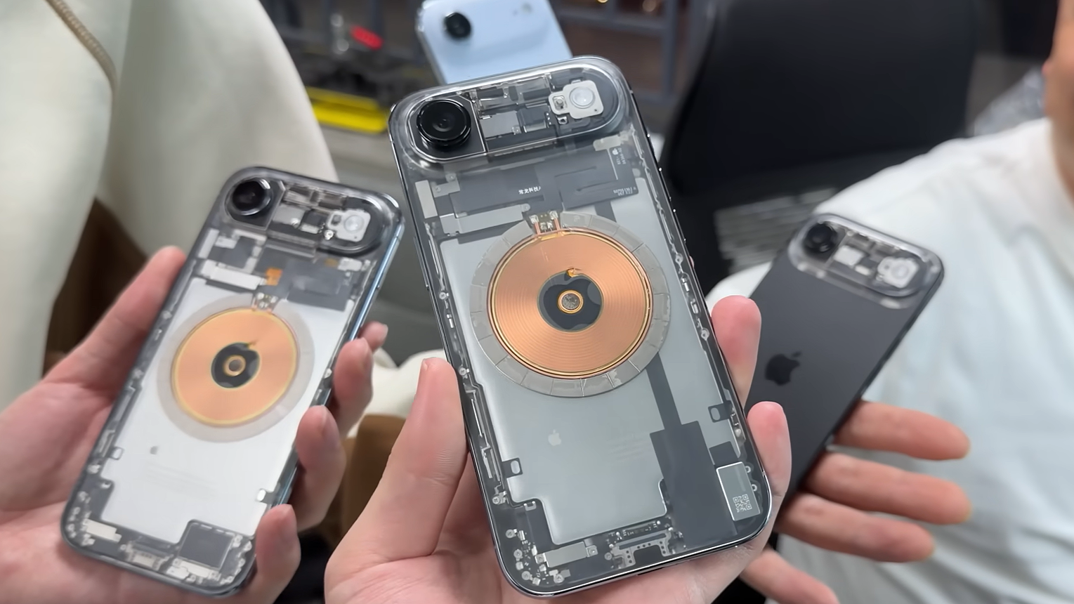 iPhone Air user makes it transparent, adds physical SIM tray Apple couldn't