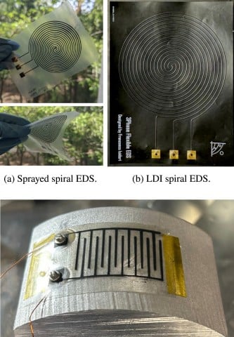 Some of the EDS samples used in the research. Credit - F. I. Pacelli et al.