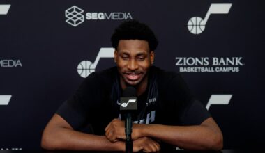 “They Made Me Feel Welcomed” | Jaren Jackson Jr. Speaks to the Media Ahead of Utah Jazz home debut - NBA