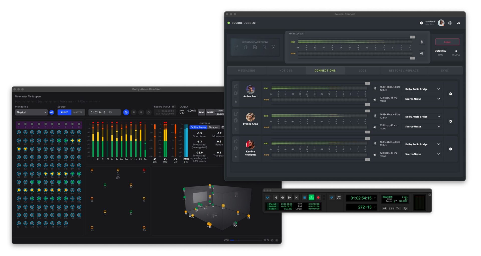 Source-Connect 4 Becomes First metadata-connected Dolby® Atmos remote review & approval tool