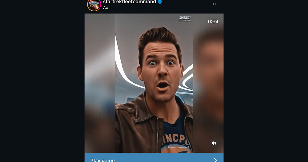 Scopely used generative AI to advertise Star Trek Fleet Command