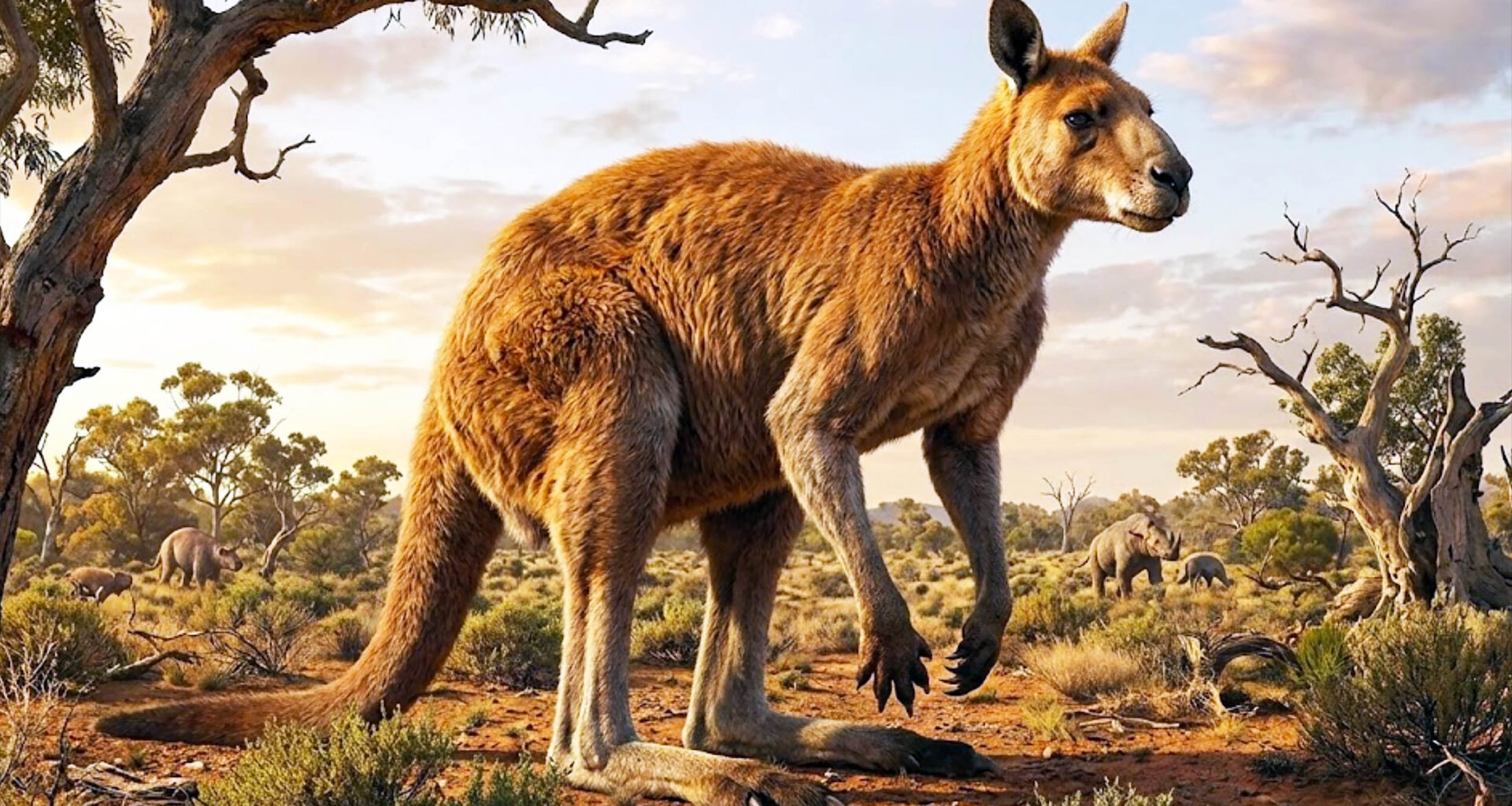 Giant prehistoric kangaroos may have been able to hop after all