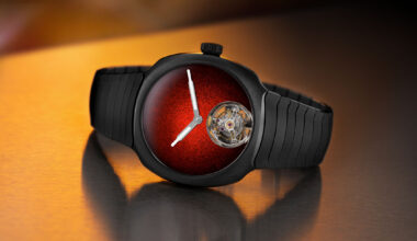 Moser's First Ceramic Watch, the Streamliner Tourbillon Concept Ceramic