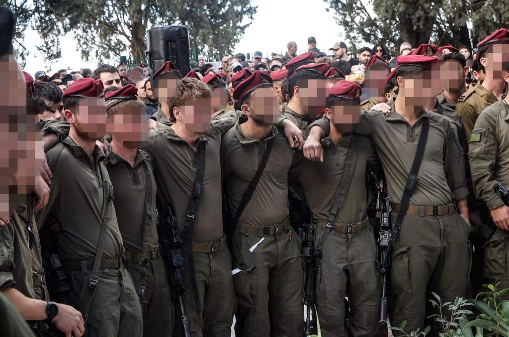 Staff Sgt. Ofri Yafe's funeral (Photo: Gil Nechushtan) הלווייתו של עפרי יפה ז"ל