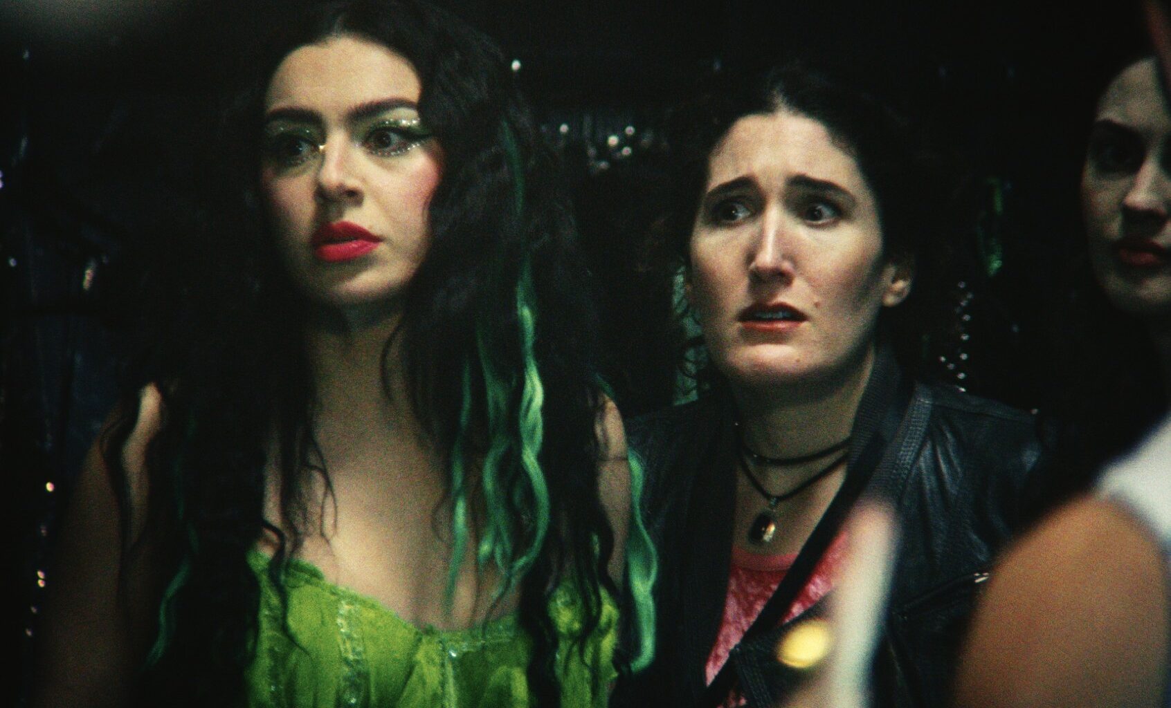 Charli xcx and Kate Berlant in "The Moment" (A24)