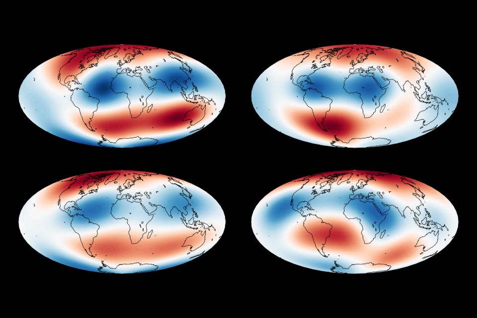 Research: Massive Rock Blobs Shape Earth's Magnetic Field