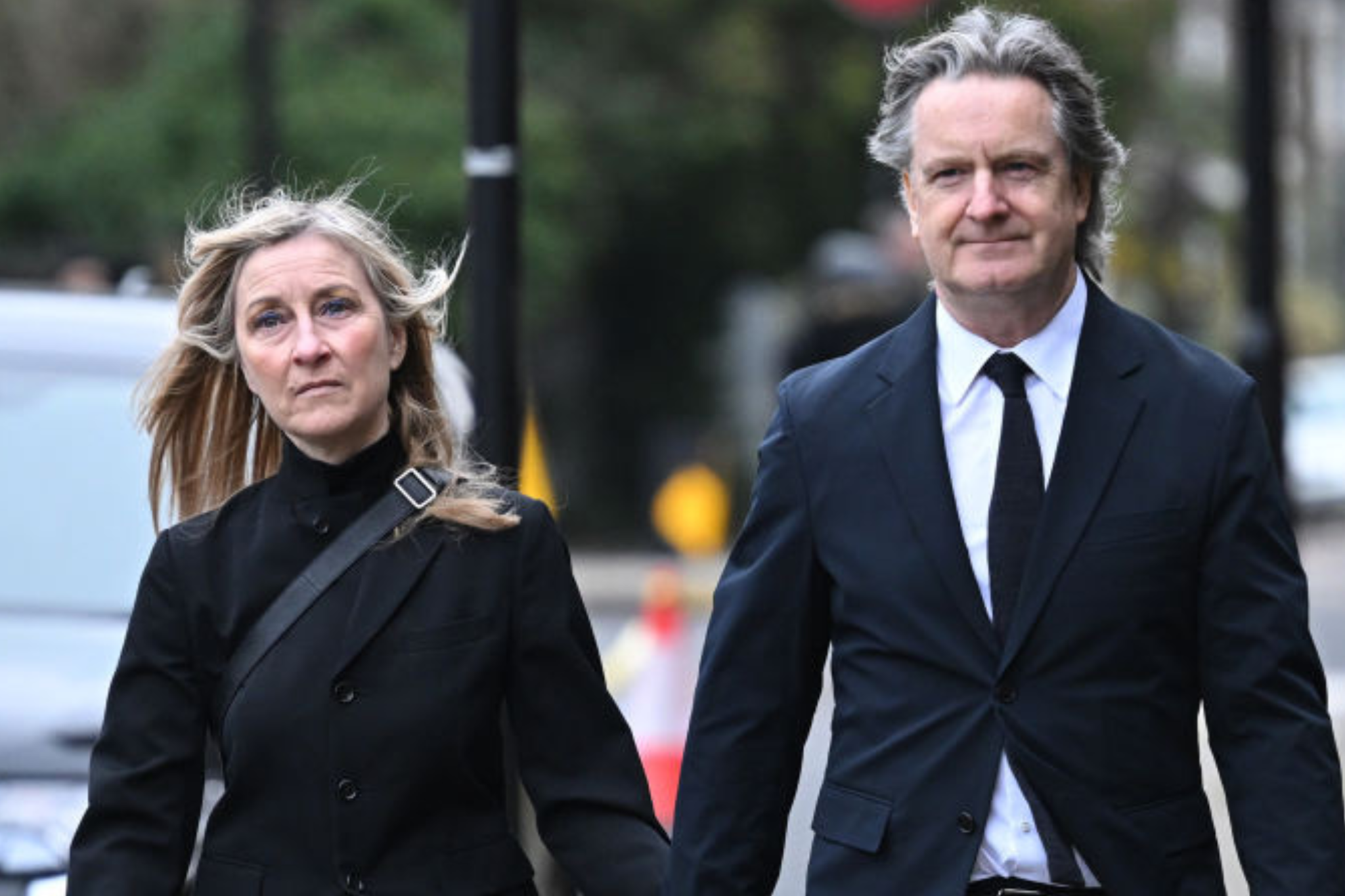 Fiona Phillips and husband Martin Frizell share two sons