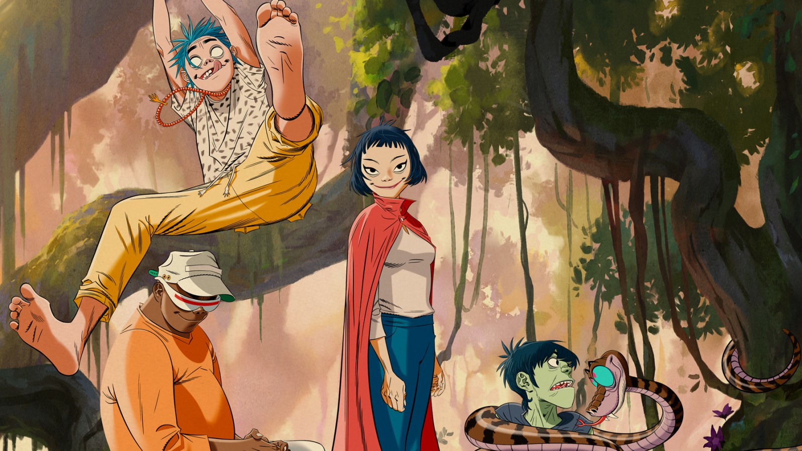 Gorillaz on New Music, Grief, AI Art, 'KPop Demon Hunters,' and More