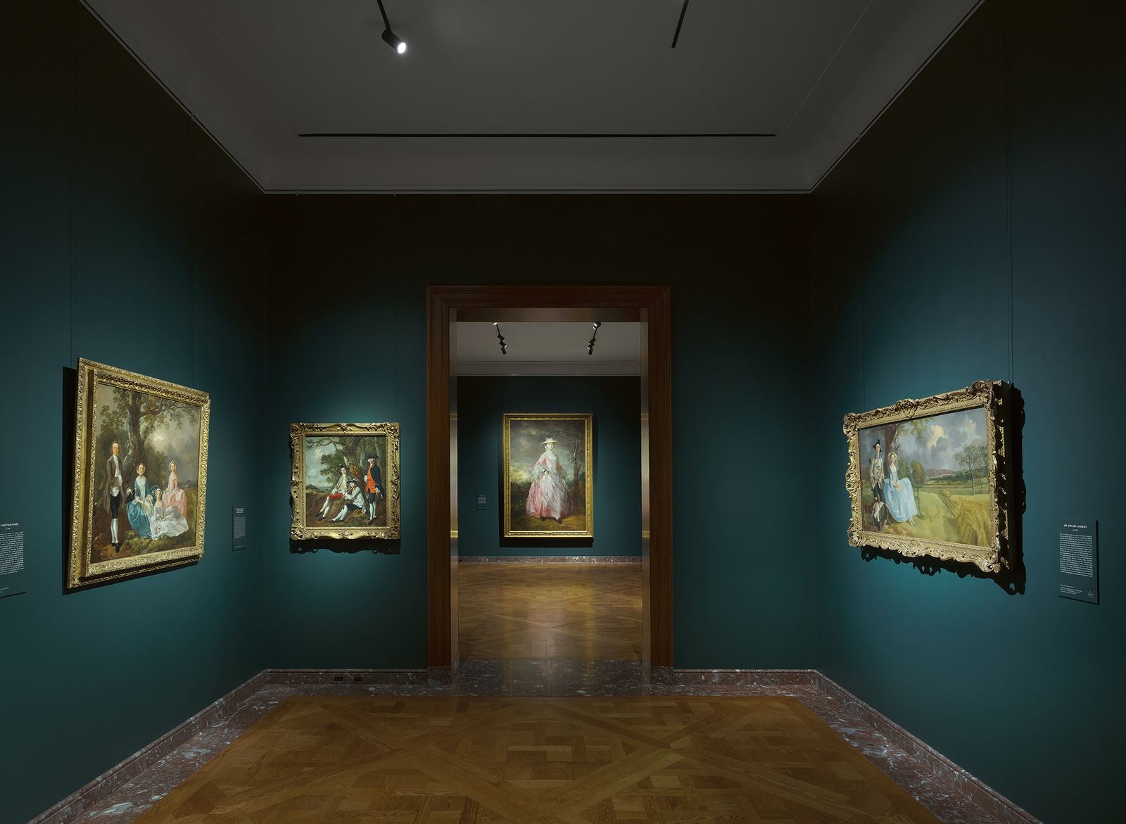 Image may contain Floor Flooring Art Painting Person Art Gallery and Indoors