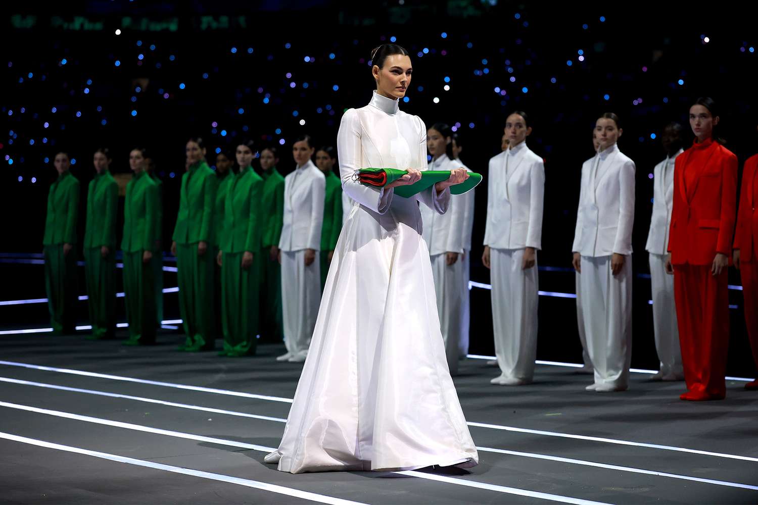 Leonardo DiCaprio girlfriend Vittoria Ceretti featured at Olympics