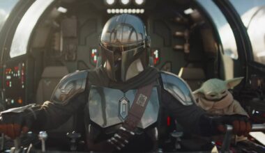 Din Djarin and Grogu in The Mandalorian &amp; Grogu