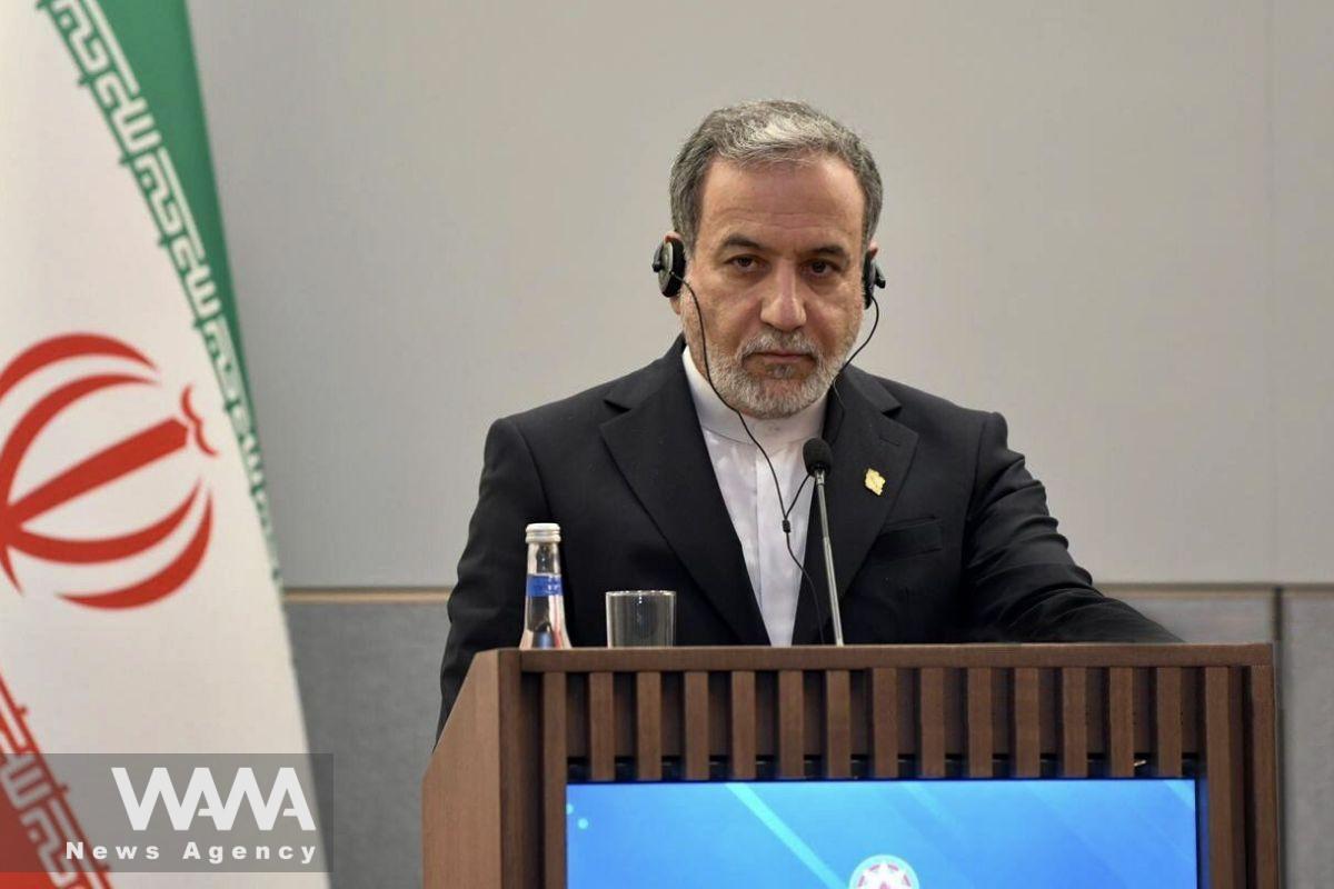 Iranian Foreign Minister Seyed Abbas Araghchi joint press conference with Azerbaijani Foreign Minister Jeyhun Bayramov in Baku