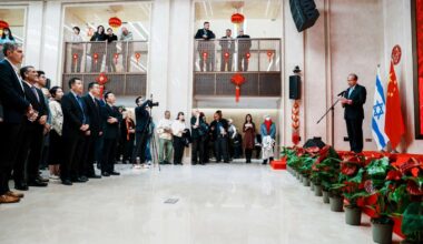 China highlights new chapter with Israel at embassy celebration