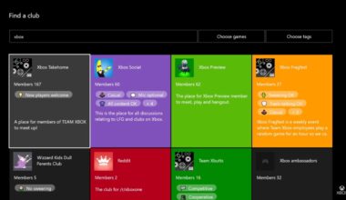Xbox Social clubs