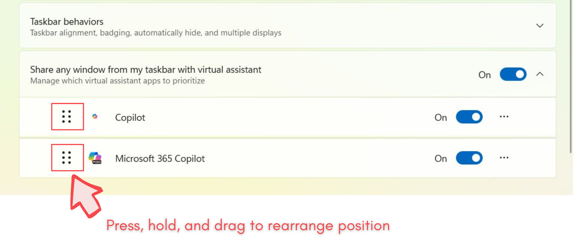 You can manage which virtual assistant apps to prioritize