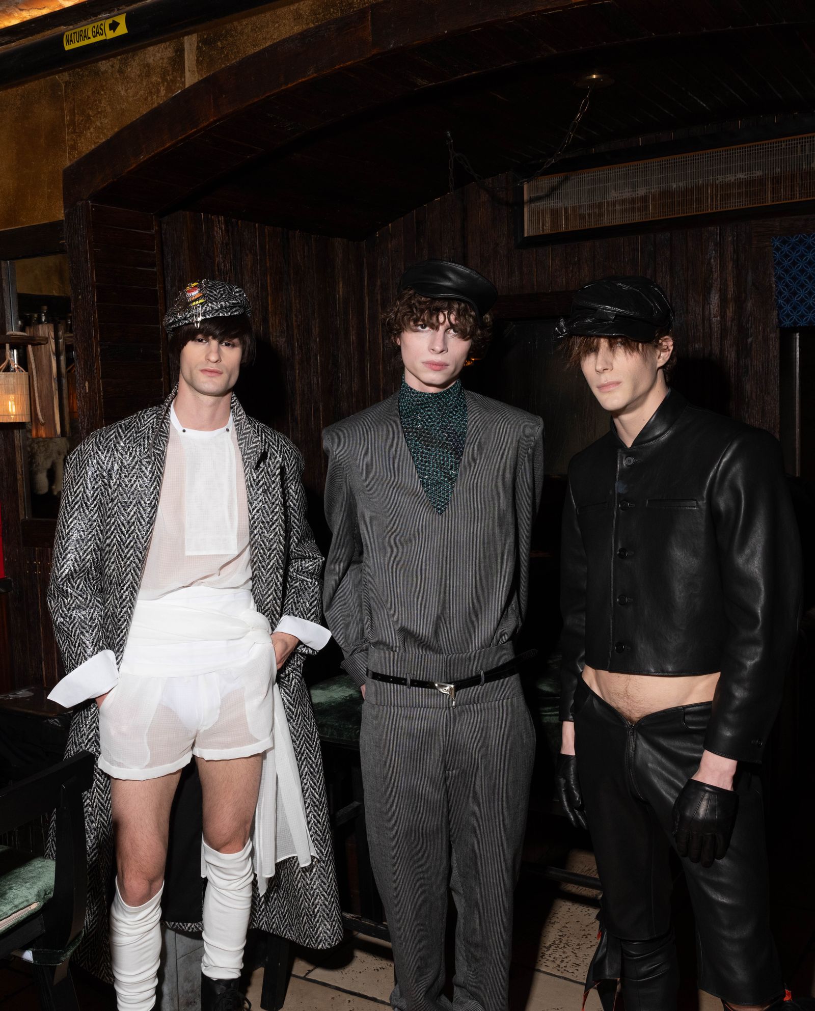 Image may contain Clothing Coat Jacket Glove Adult Person Skirt Blazer Shorts Footwear Shoe Face and Head