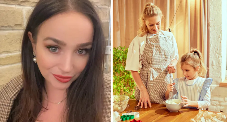 Dr Eloise Faichney (left) said the tradwife and manosphere movements are rooted in the idea of traditional gender roles. Picture: Eloise Faichney/Getty