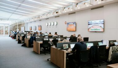 Centre de presse / Roland-Garros 2024