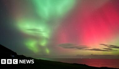 Why do the Northern Lights keep appearing so far south? - BBC