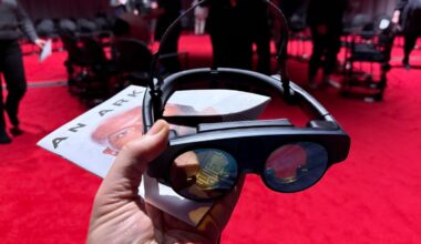 A Magic Leap 2 and a theater program for a show called An Ark.