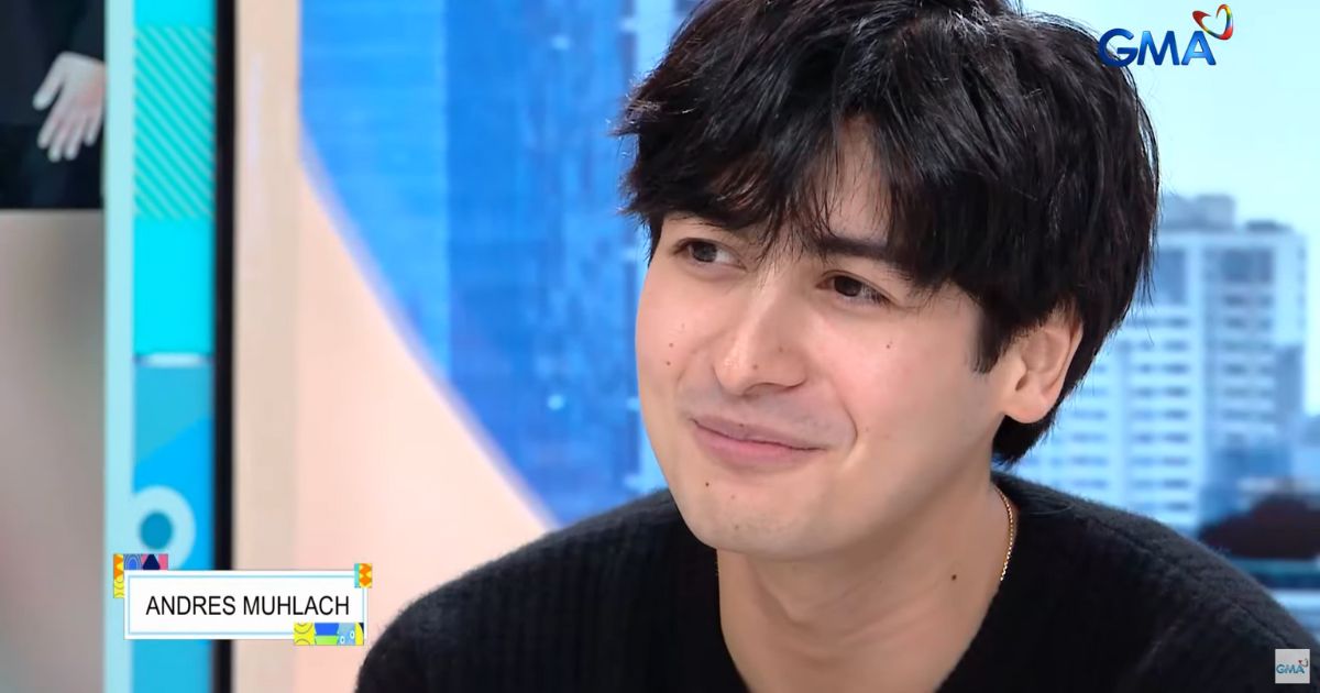 Andres Muhlach says he