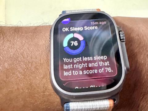 Sleep app on my Apple watch Ultra 2: An interesting update with iOS 26