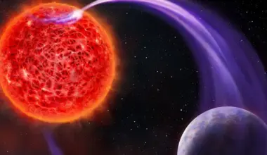 Artist's depiction of a star's magnetic field interacting with it's a planet. Credit - Danielle Futselaar