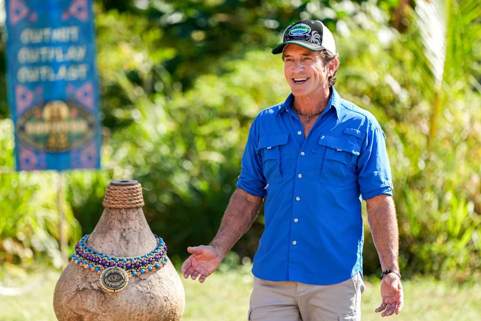 Jeff Probst on Survivor Robert Voets/CBS via Getty