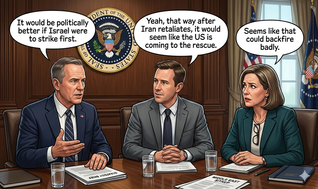 The Blogs: Political Optics of a US–Israel Strike on Iran | William Keenan