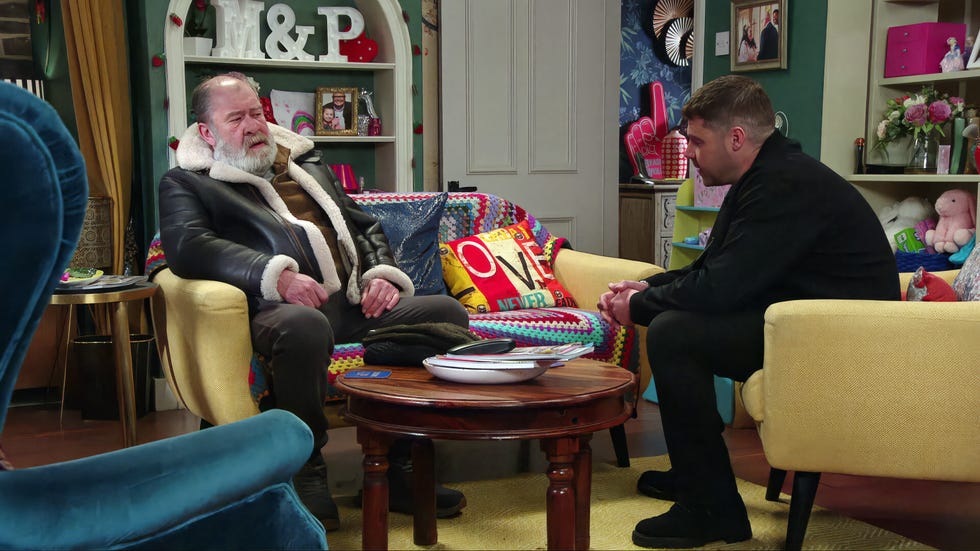 EMBARGOED 17/02/2026 0700 Bear Wolf, Aaron Dingle, Emmerdale bear wolf, aaron dingle, emmerdale