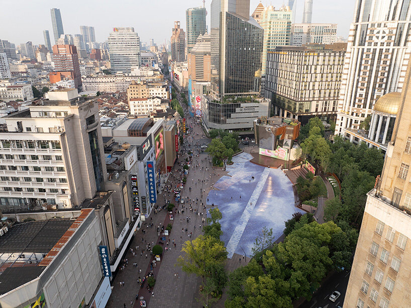 benedetta tagliabue EMBT reshapes century square in shanghai with kaleidoscopic landscape