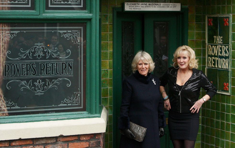 Beverley Callard (right)