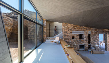 biris-tsiraki sculpts greek home like an ancient ruin on antiparos