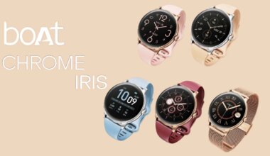 Boat Chrome Iris Launched in India With 1.32-Inch AMOLED Display, Up to Five Days of Battery Life