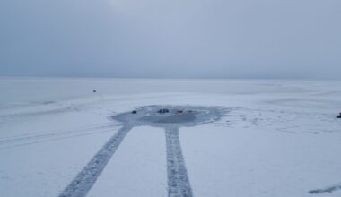 "There was a loud ‘CRACK.‘ The filming vehicle was falling rapidly through the sea ice, and we had seconds to escape.” What you don't see on Netflix's Our Planet