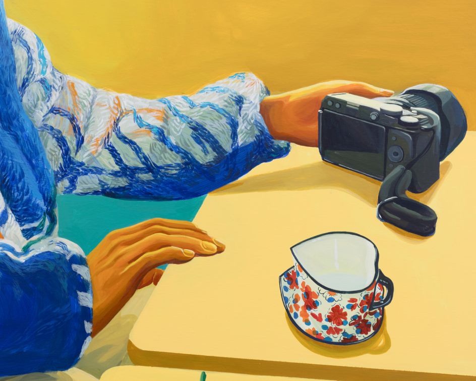 Detail from A Cold Air of Seattle, 2025 © Li Wang