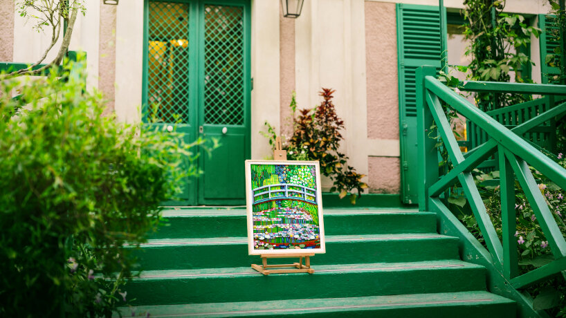 claude monet LEGO set 