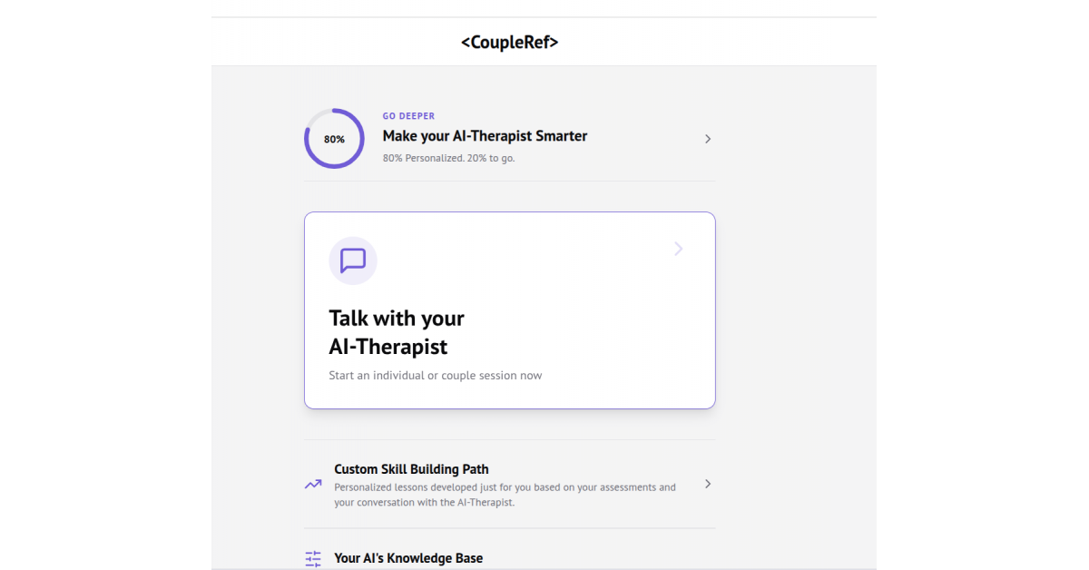 CoupleRef Launches an 'AI Couples Referee' to Help Couples Fix Their Relationships Ahead of Valentine’s Day